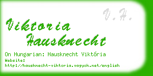 viktoria hausknecht business card